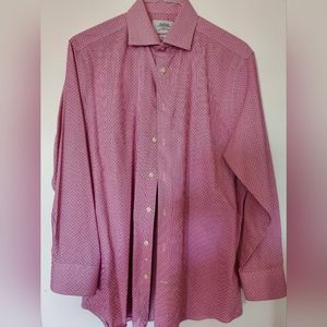 Charles Tyrwhitt 16 33 Slim Fit Non Iron Shirt . 100% Cotton.